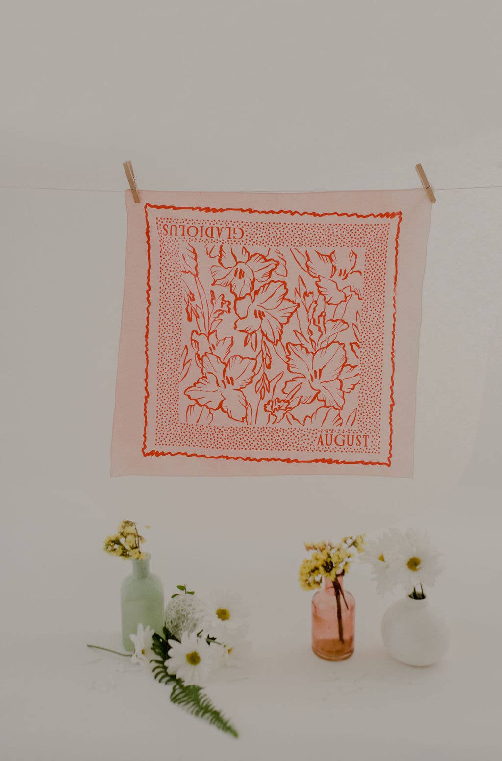 Floral Month Bandana