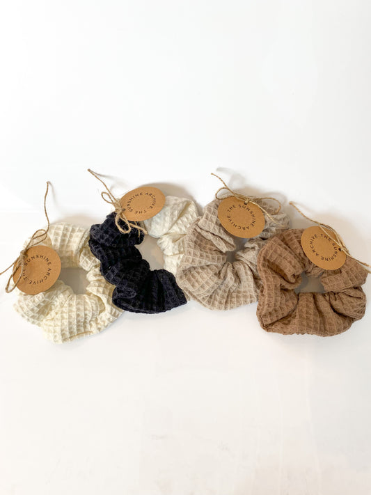 Eco Waffle Scrunchies