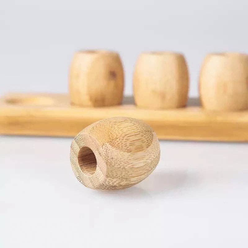 Natural Bamboo Toothbrush Holder