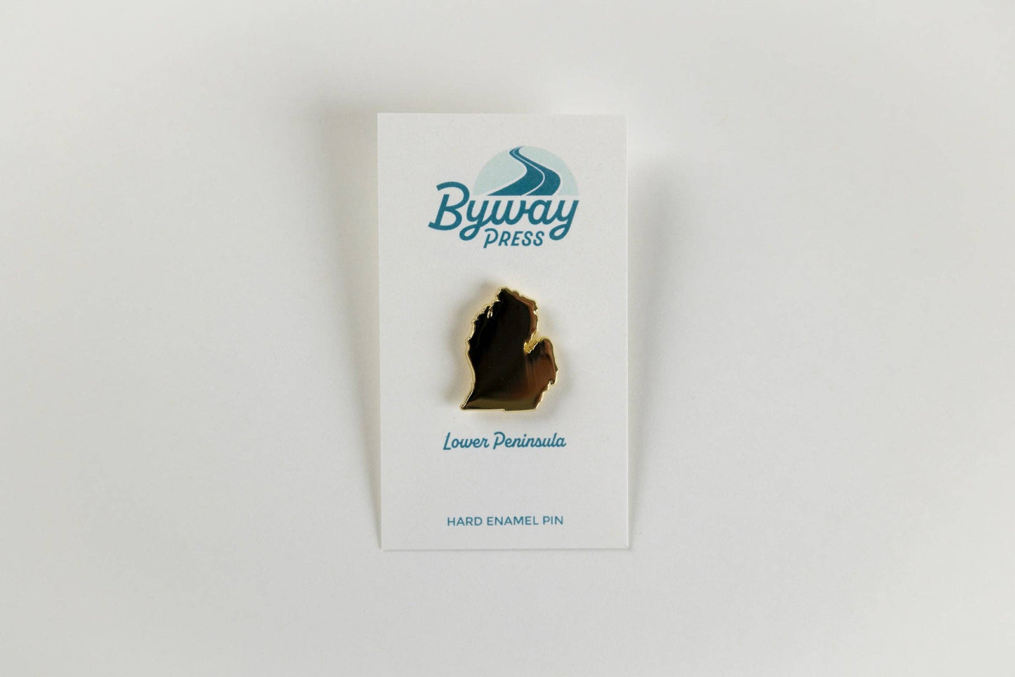 Byway Press - Michigan Lower Peninsula Enamel Pin