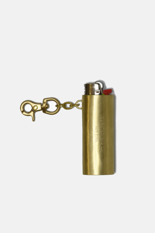 Curated Basics - Brass Lighter Keychain