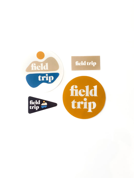 Field Trip Branded Stickers