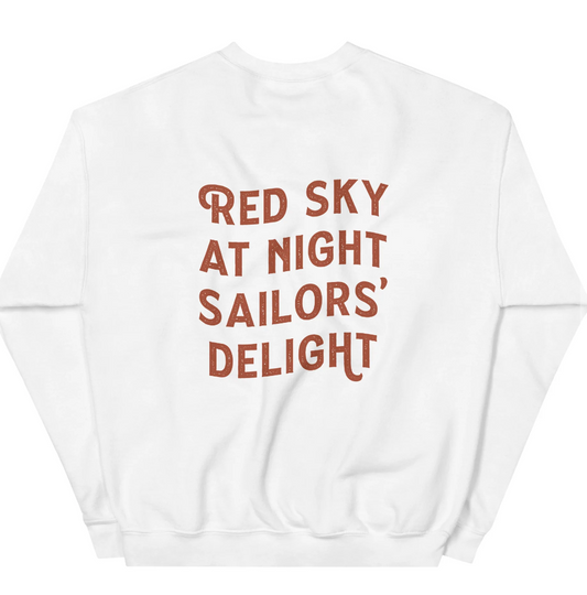 Red Sky At Night Sweatshirt