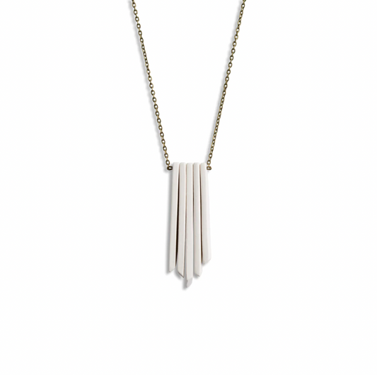 Multi Quad Necklace by GRAMMAR