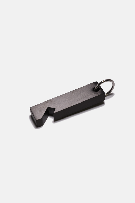 Curated Basics - Black Steel Bottle Opener