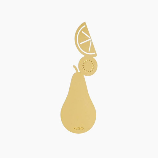 Brass Bookmark in Pear